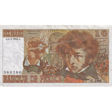 Frankreich, 10 Francs, Berlioz, 1976, G.286, SS+, Fayette:63.18, KM:150c