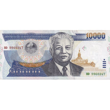 Banknote, Lao, 10,000 Kip, 2003, KM:35b, AU(50-53)