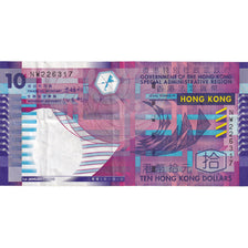 Geldschein, Hong Kong, 10 Dollars, 2003, KM:400b, VZ+