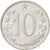 Moneta, Czechosłowacja, 10 Haleru, 1965, EF(40-45), Aluminium, KM:49.1