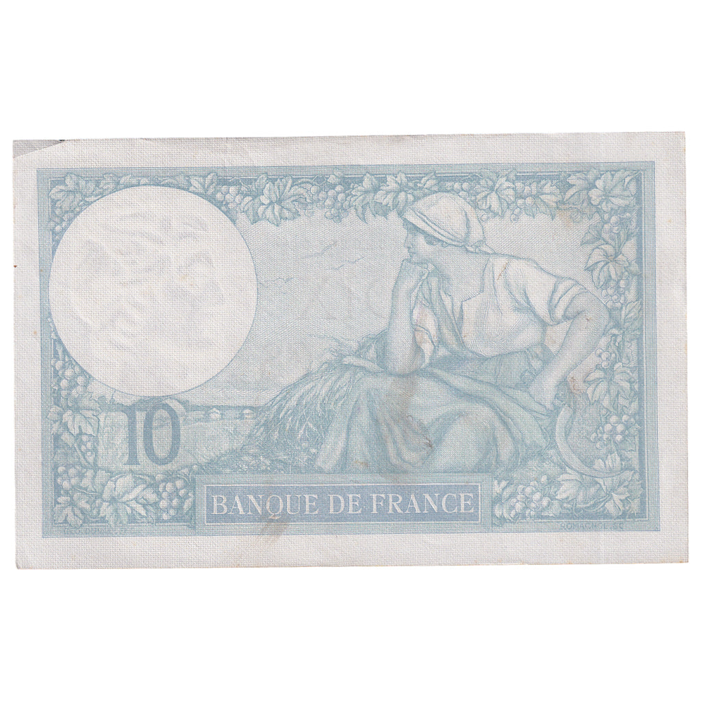 Frankreich, 10 Francs, Minerve, 1939, C.70482, UNZ-, Fayette:7.4, KM:84