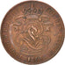 Coin, Belgium, Leopold I, 2 Centimes, 1863, EF(40-45), Copper, KM:4.2