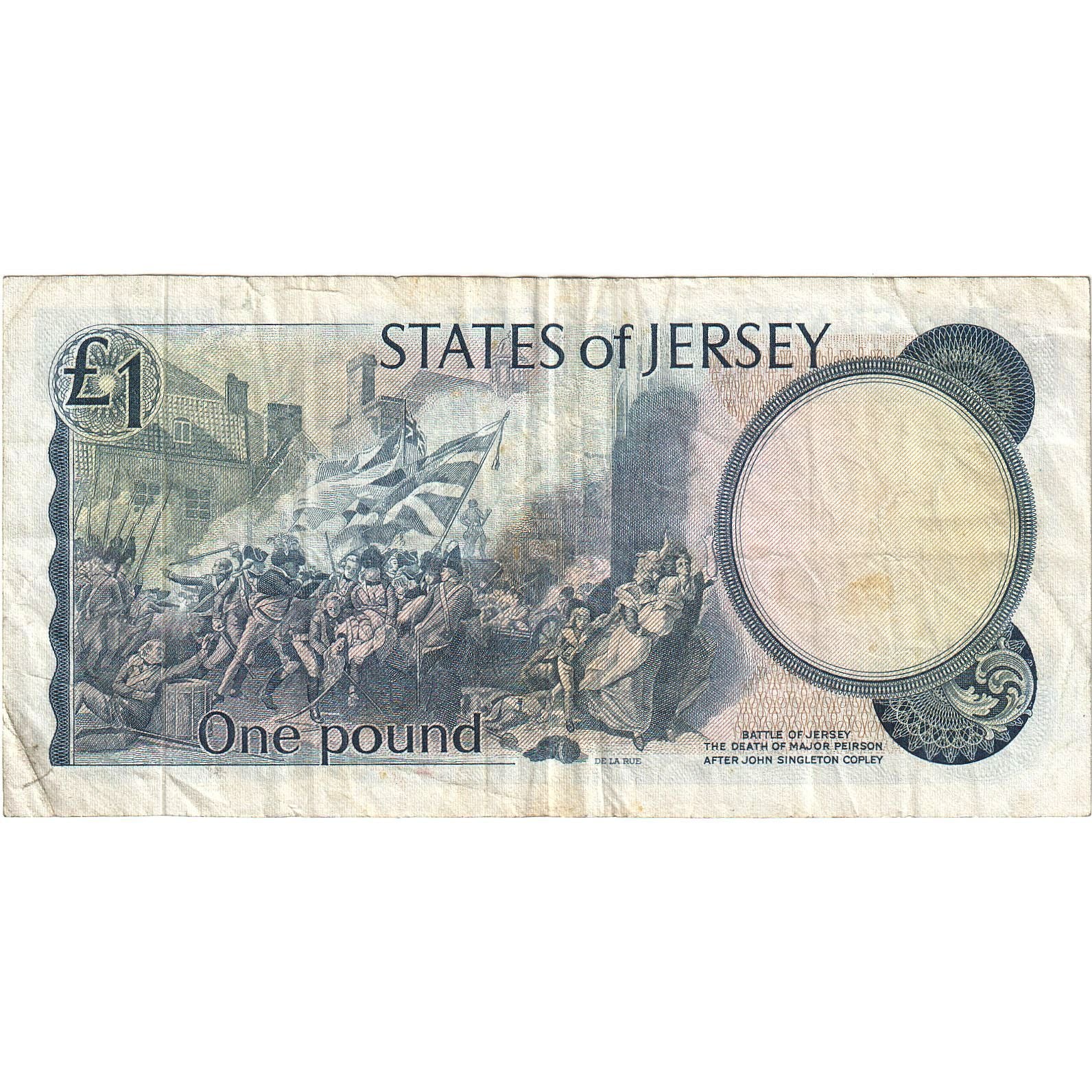 Banknote, Jersey, 1 Pound, Undated (1976-1988), KM:11a, EF(40-45)