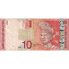 Banknot, Malezja, 10 Ringgit, Undated (1999), KM:42b, VF(30-35)