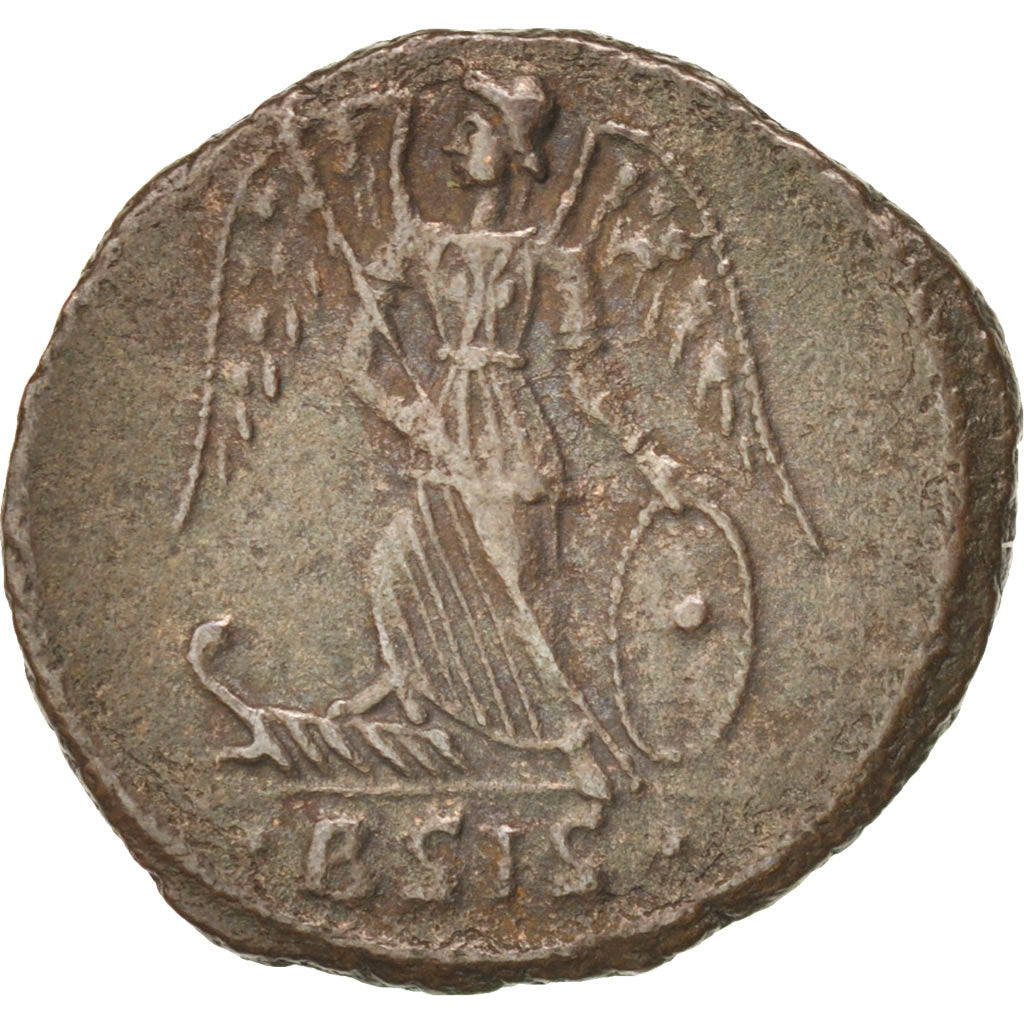Coin, City Commemoratives, Follis, Siscia, AU(50-53), Bronze, RIC:241