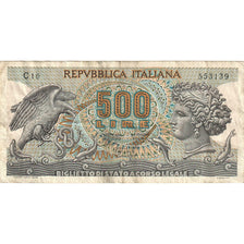 Banknote, Italy, 500 Lire, 1967, 1976-12-20, KM:93a, UNC(60-62)