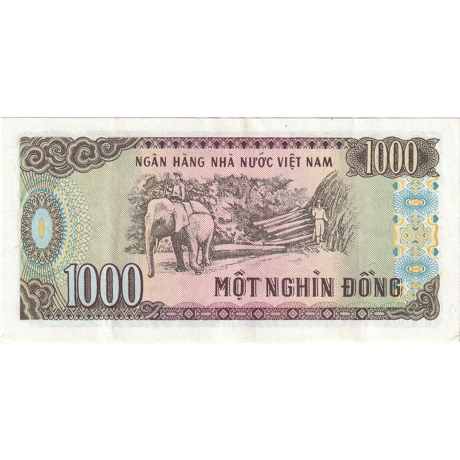 Banknote, Vietnam, 1000 D<ox>ng, 1988 (1989), KM:106a, UNC(63)