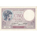 França, 5 Francs, Violet, 1932, C.50544, UNC(60-62), Fayette:3.16, KM:72d