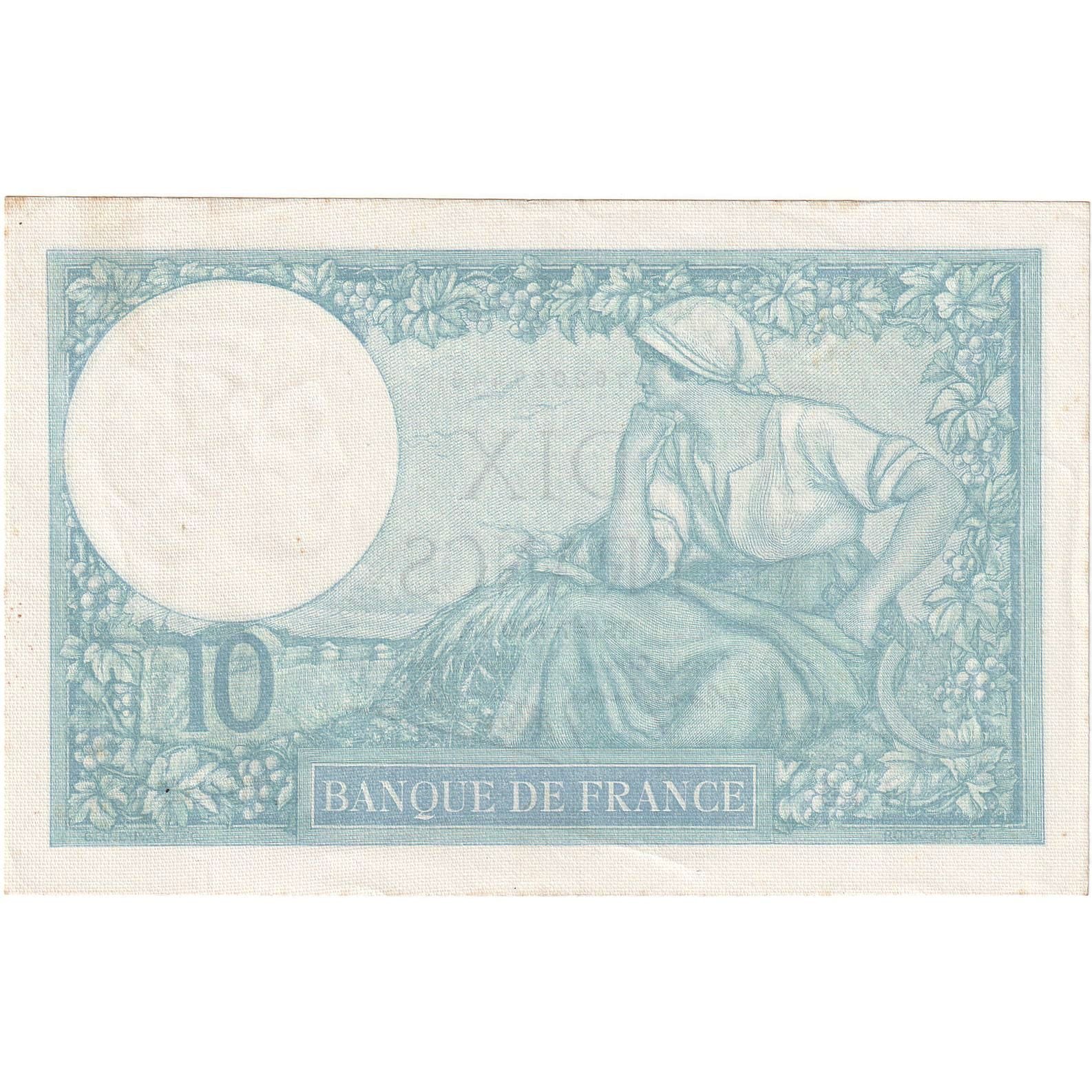 Francia, 10 Francs, Minerve, 1939, C.70482, SPL, Fayette:7.4, KM:84