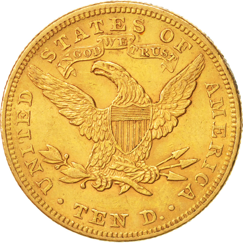 United States, Coronet Head, $10, Eagle, 1899, Philadelphia, AU(50-53), Gold