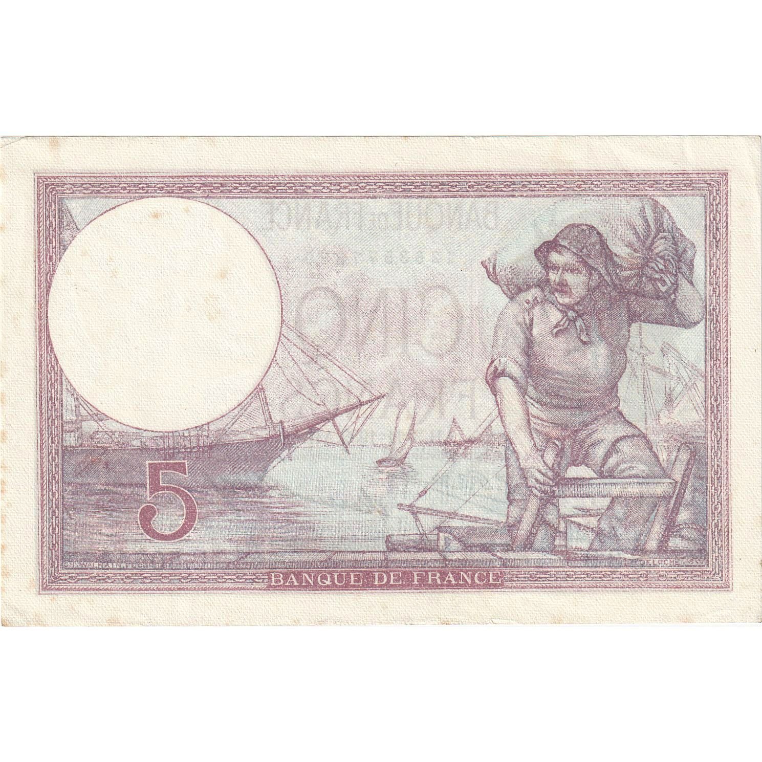 Frankreich, 5 Francs, Violet, 1932-11-03, C.50544, VZ+