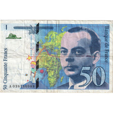 Francia, 50 Francs, St Exupéry, 1997, A.038, MBC, Fayette:73.4, KM:157Ad