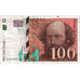 França, 100 Francs, Cézanne, 1998, P.041, EF(40-45), Fayette:F74.01, KM:158a