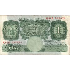 Banknote, Great Britain, 1 Pound, 1949-1955, KM:369b, VF(30-35)