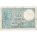França, 10 Francs, Minerve, 1941, W.84068, VF(30-35), Fayette:7.28, KM:84