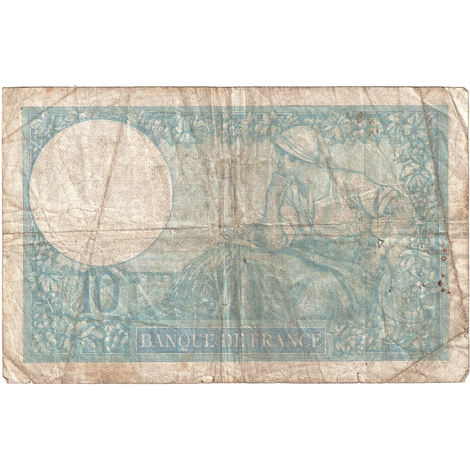Francia, 10 Francs, Minerve, 1939, T.73435, MB+, Fayette:7.10, KM:84