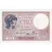 Francia, 5 Francs, Violet, 1939, G.62564, SPL+, Fayette:4.9, KM:83