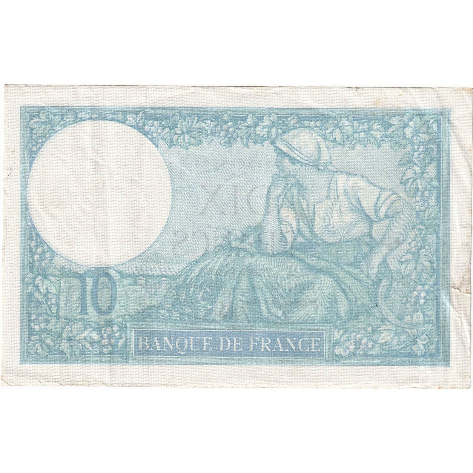 Frankreich, 10 Francs, Minerve, 1939, C.70482, SS+, Fayette:7.4, KM:84