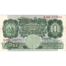 Banknote, Great Britain, 1 Pound, 1949-1955, KM:369b, AU(55-58)