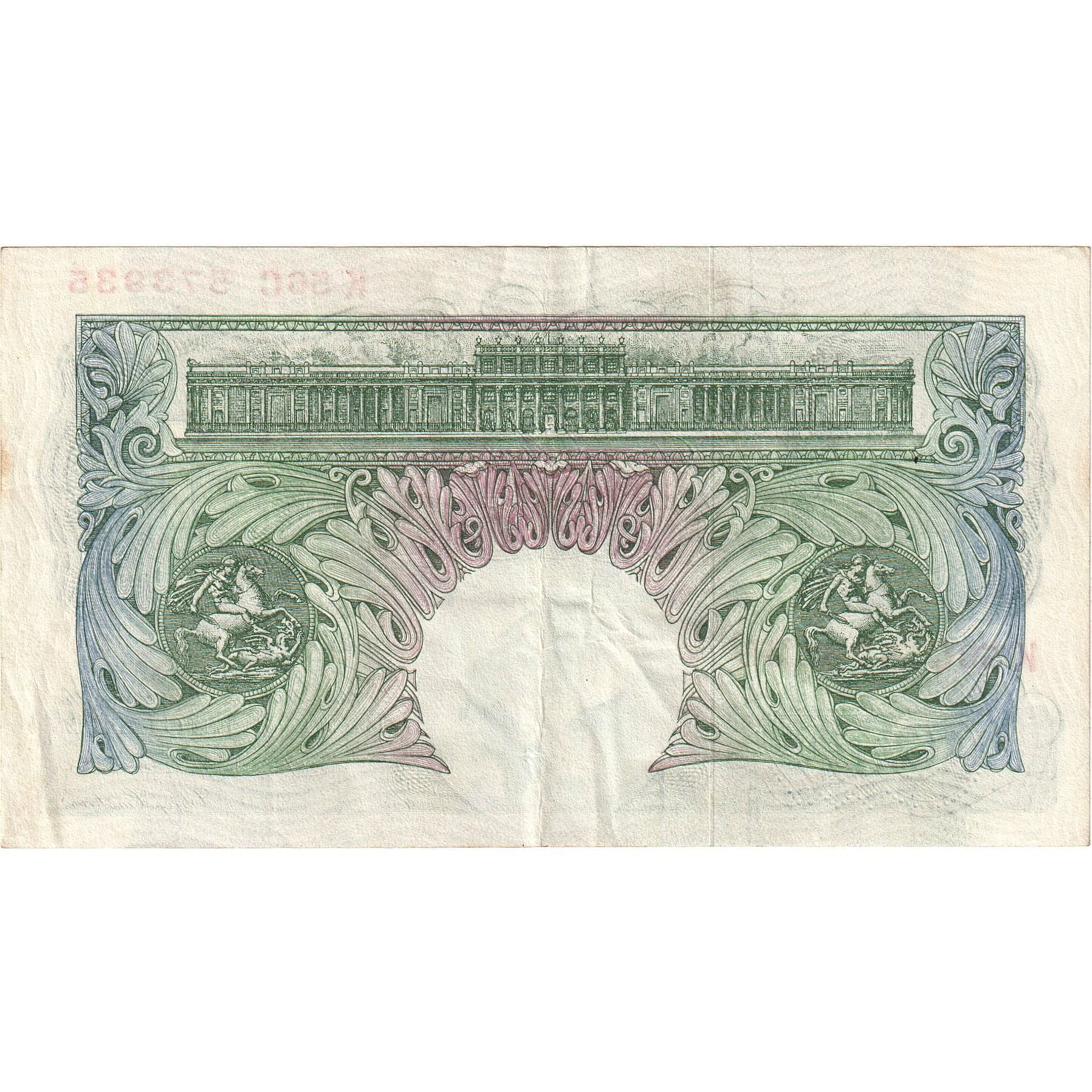 Banknote, Great Britain, 1 Pound, 1949-1955, KM:369b, AU(55-58)