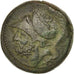 Bruttium, Brutti, Reduced sextans, EF(40-45), Bronze, SNG ANS:100