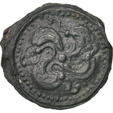 Coin, Suessiones, Potin, AU(50-53), Potin, Delestrée:214