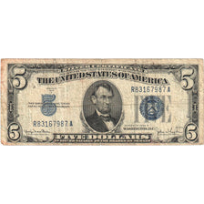 Banknote, United States, 5 Dollars, 1934D, WASHINGTON, VF(20-25)