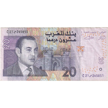 Banknote, Morocco, 20 Dirhams, 2005/AH1426, KM:68, EF(40-45)