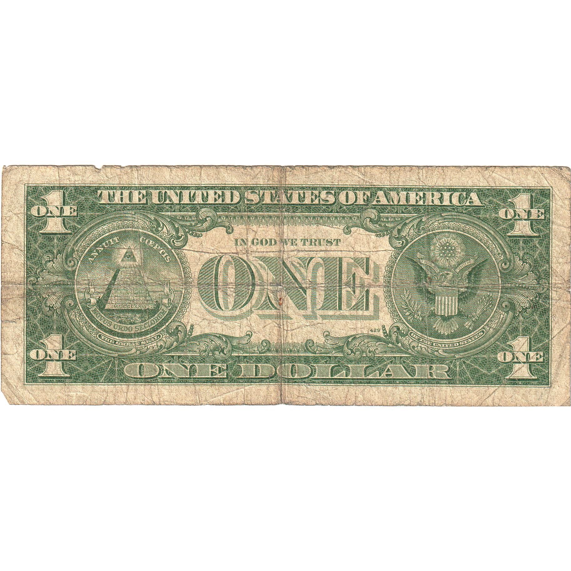 Banknote, United States, One Dollar, 1957B, St.Louis, KM:1464, VF(20-25)