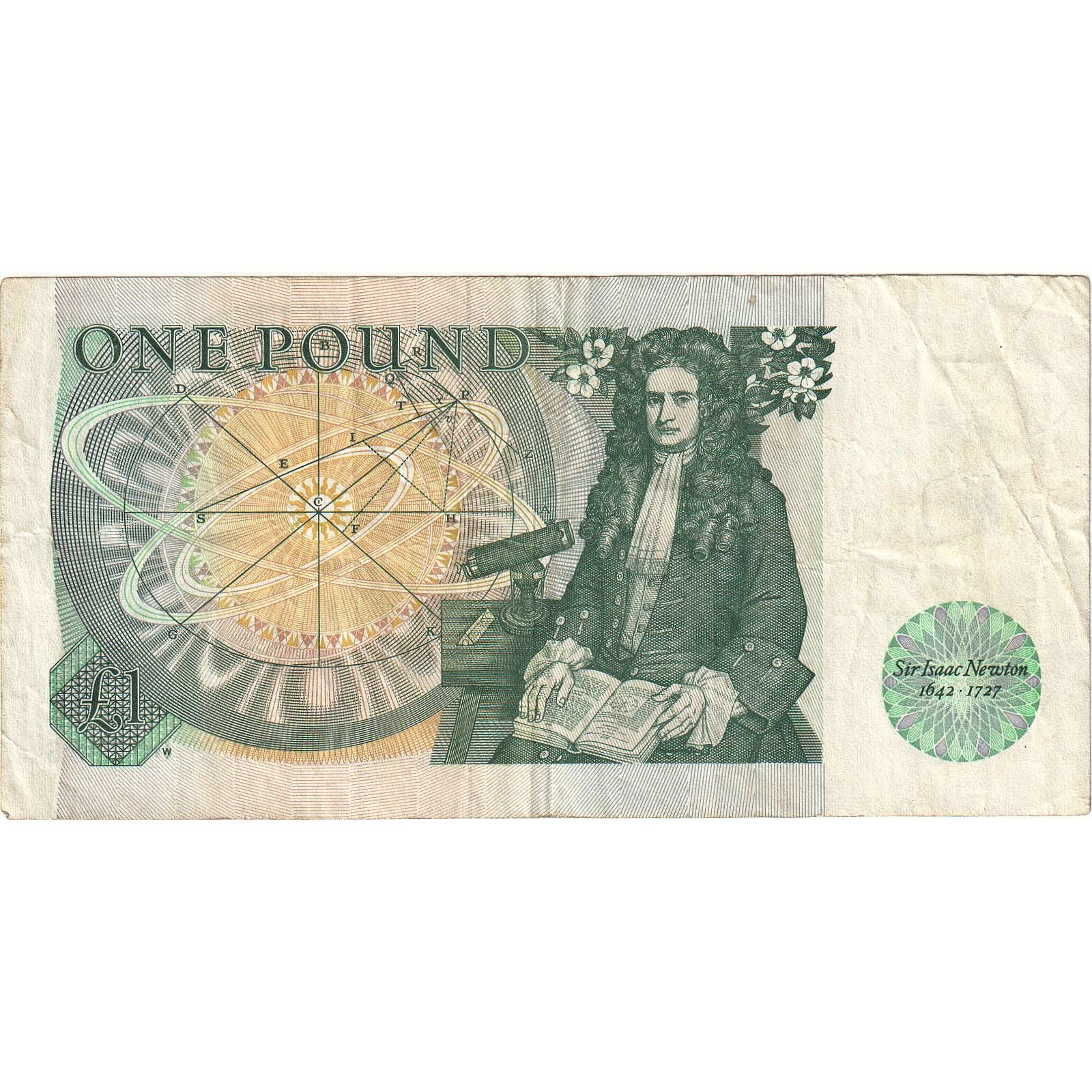Banknote, Great Britain, 1 Pound, Undated (1981-84), KM:377b, VF(30-35)