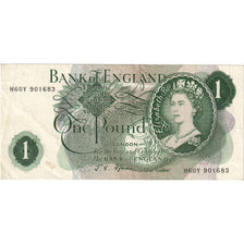 Banknote, Great Britain, 1 Pound, Undated (1960-78), KM:374e, AU(50-53)