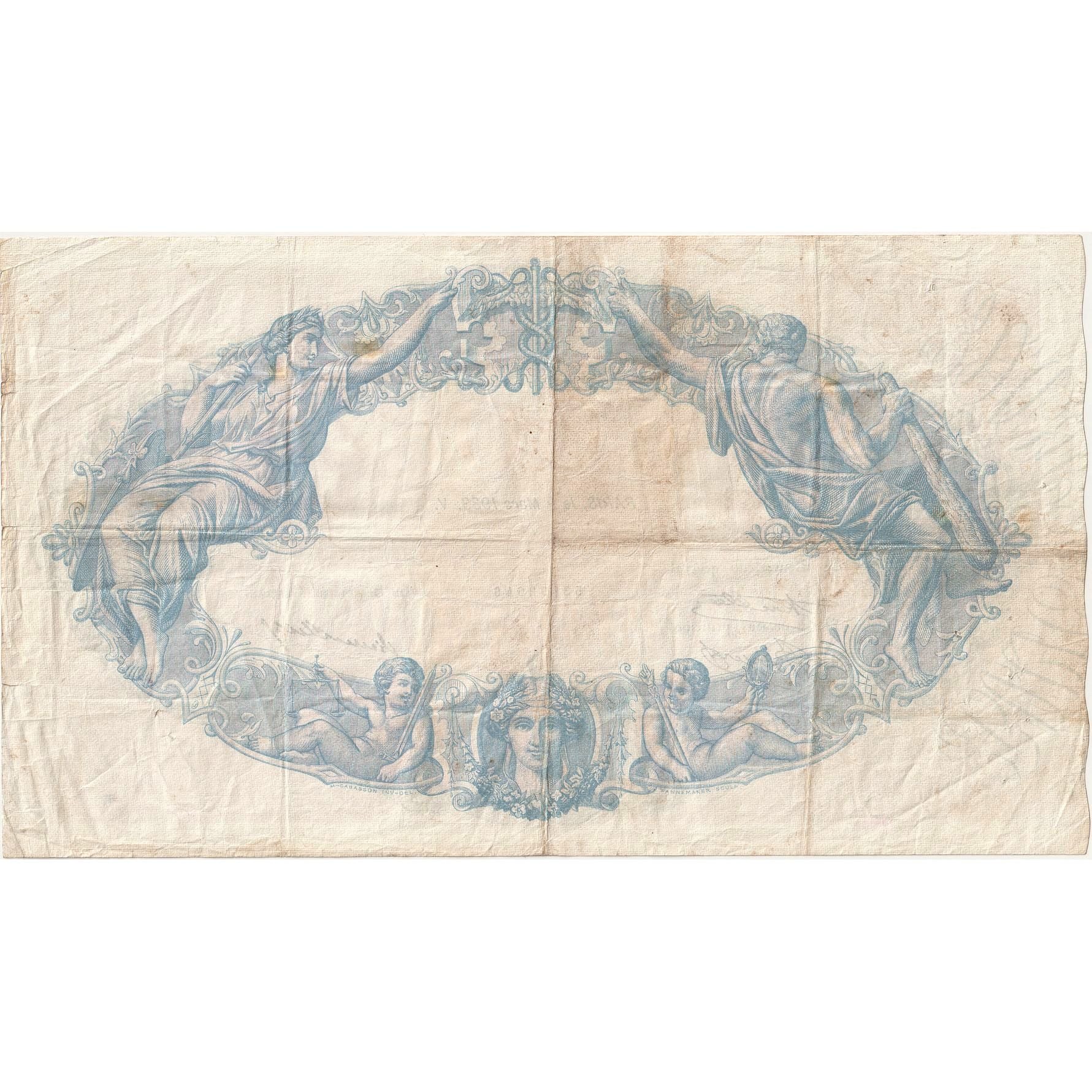 Francia, 500 Francs, Bleu et Rose, 1933, s.2148, BC+, Fayette:30.36, KM:66m