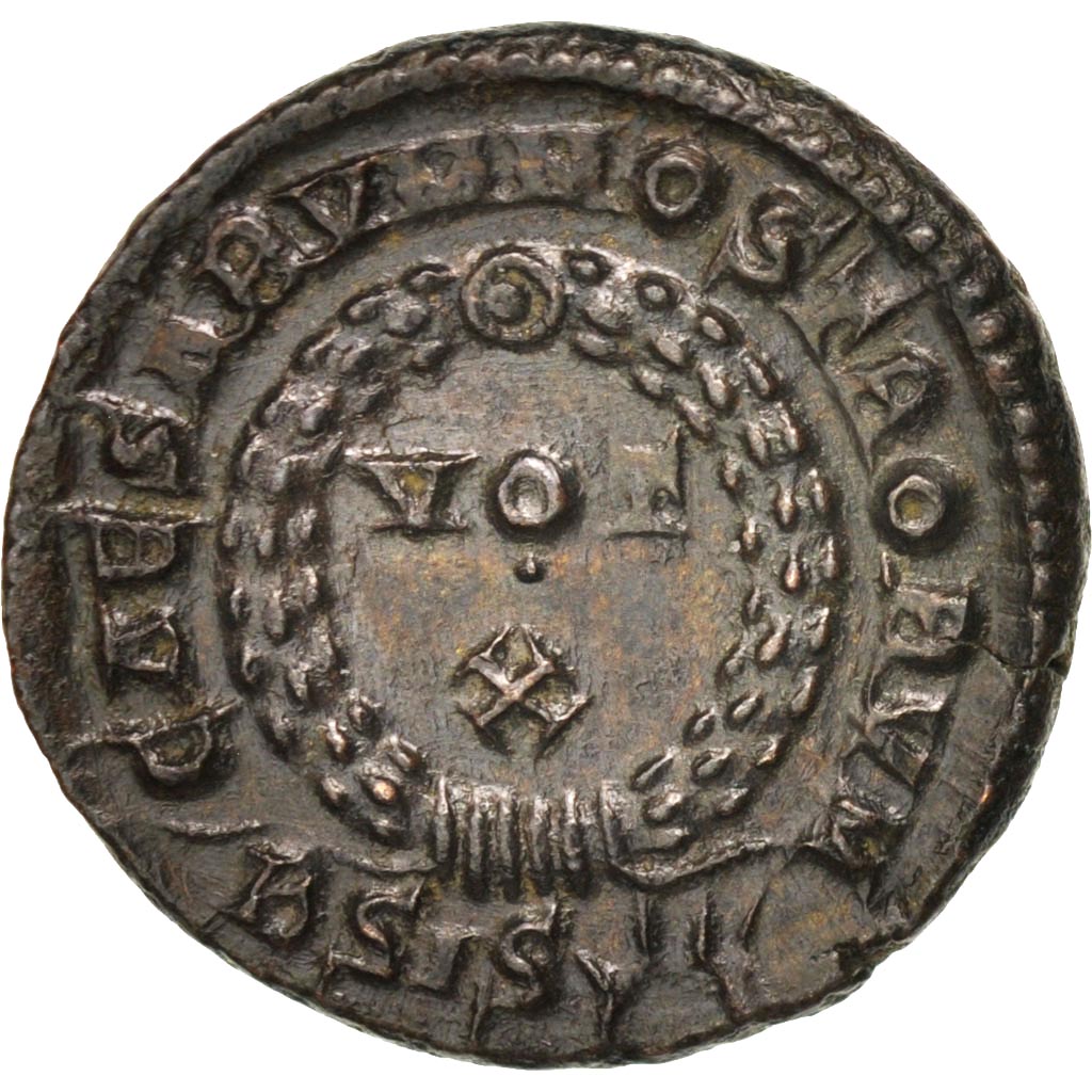 Coin, Constantine II, Follis, Siscia, AU(55-58), Bronze, RIC:182