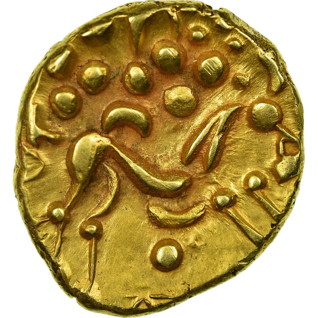 Coin, Ambiani, Stater, AU(50-53), Gold, Delestrée:161