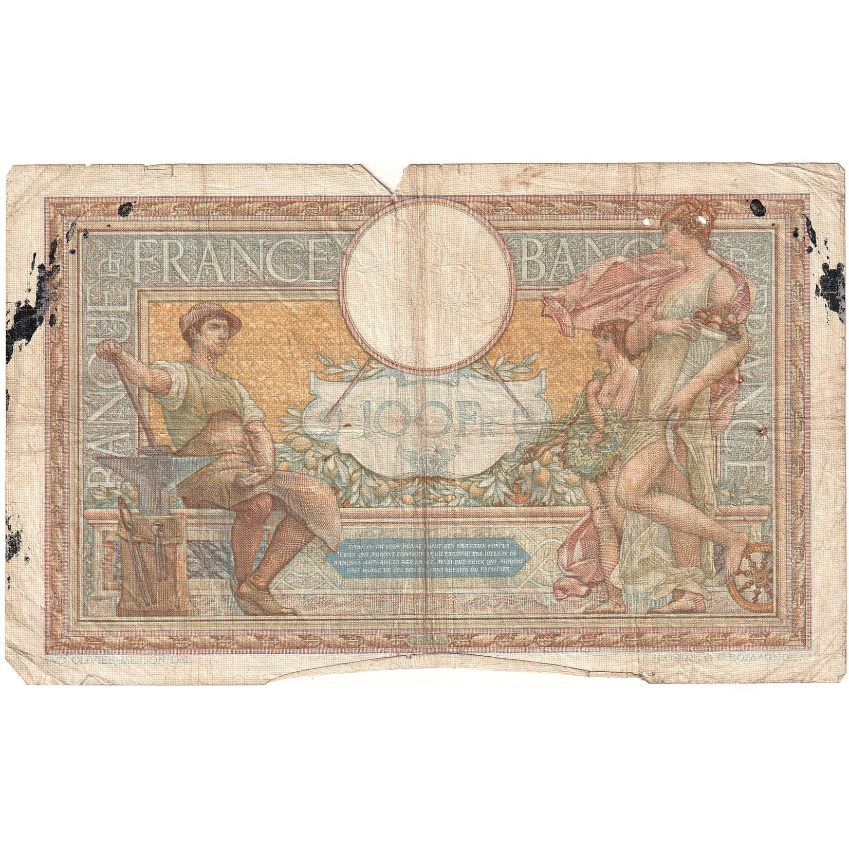 Francia, 100 Francs, 1937, F.53334 505, MC+, Fayette:24.15, KM:78c