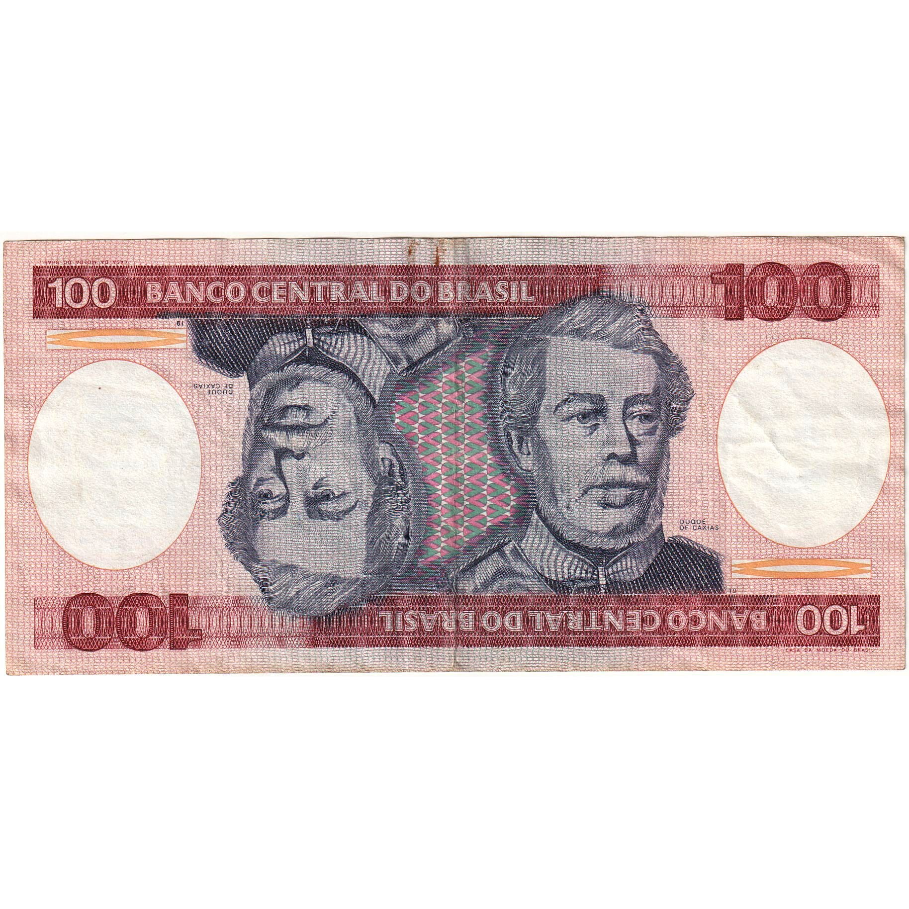 Brazil, 100 Cruzeiros, Undated (1981-84), KM:198b, AU(55-58)