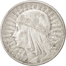 Poland, 10 Zlotych, 1932, London, EF(40-45), Silver, KM:22