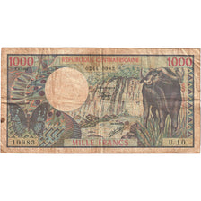 Chad, 1000 Francs, 1980-01-01, KM:7, VG(8-10)