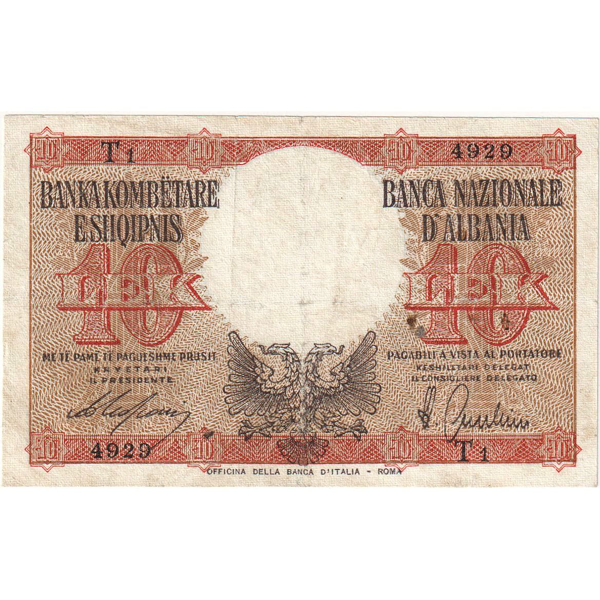 Albanie, 10 Lek, TB+