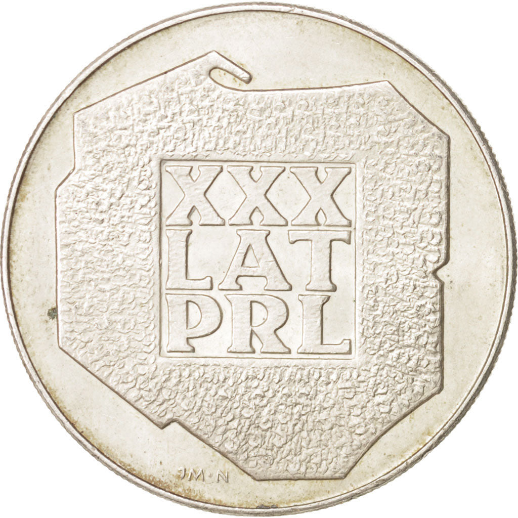 Coin, Poland, 200 Zlotych, 1974, Warsaw, MS(63), Silver, KM:72
