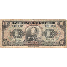 Ecuador, 100 Sucres, 1980, 1980-05-24, KM:112a, VF(20-25)