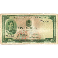 Romania, 500 Lei, 1934, 1934-07-19, KM:36a, VG(8-10)