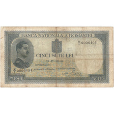 Romania, 500 Lei, 1936, 1936-04-30, KM:42a, VF(20-25)