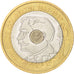 Coin, France, Pierre de Coubertin, 20 Francs, 1994, AU(55-58), Tri-Metallic