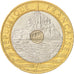 France, Mont Saint Michel, 20 Francs, 1992, SUP+, Tri-Metallic, KM:1008.1