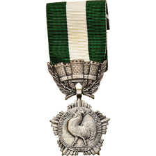 France, Collectivités locales, Medal, Excellent Quality, Crouzat, Silvered