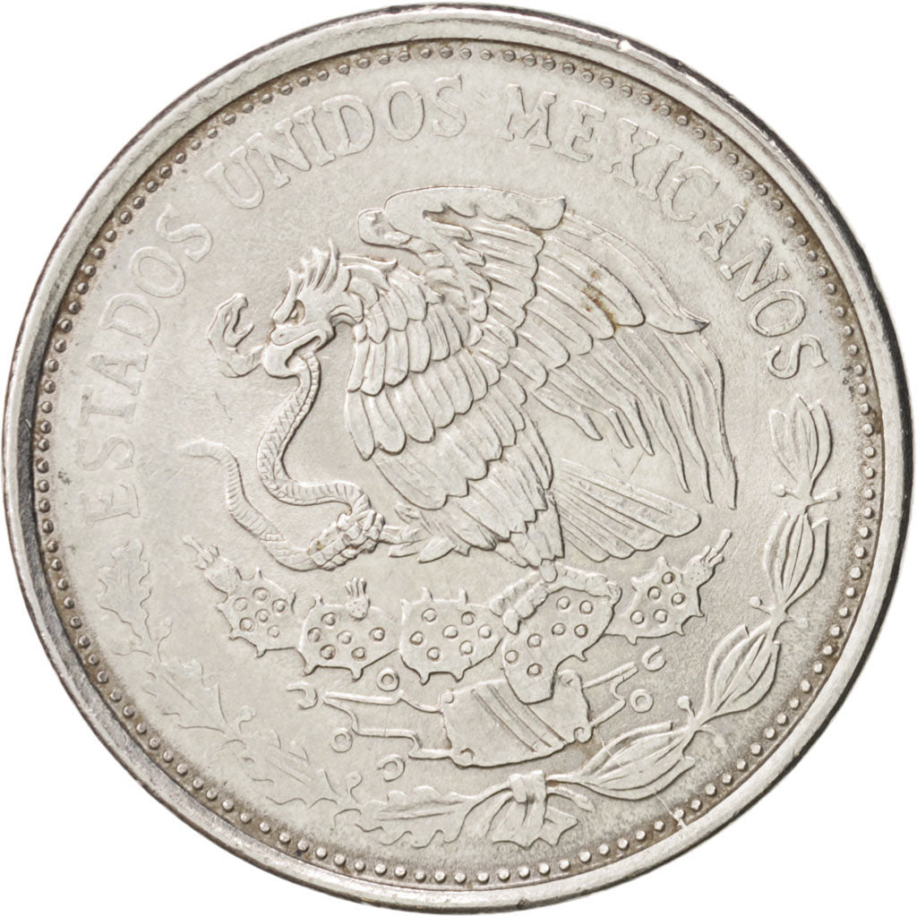Coin, Mexico, 50 Pesos, 1990, Mexico City, AU(55-58), Stainless Steel, KM:495a