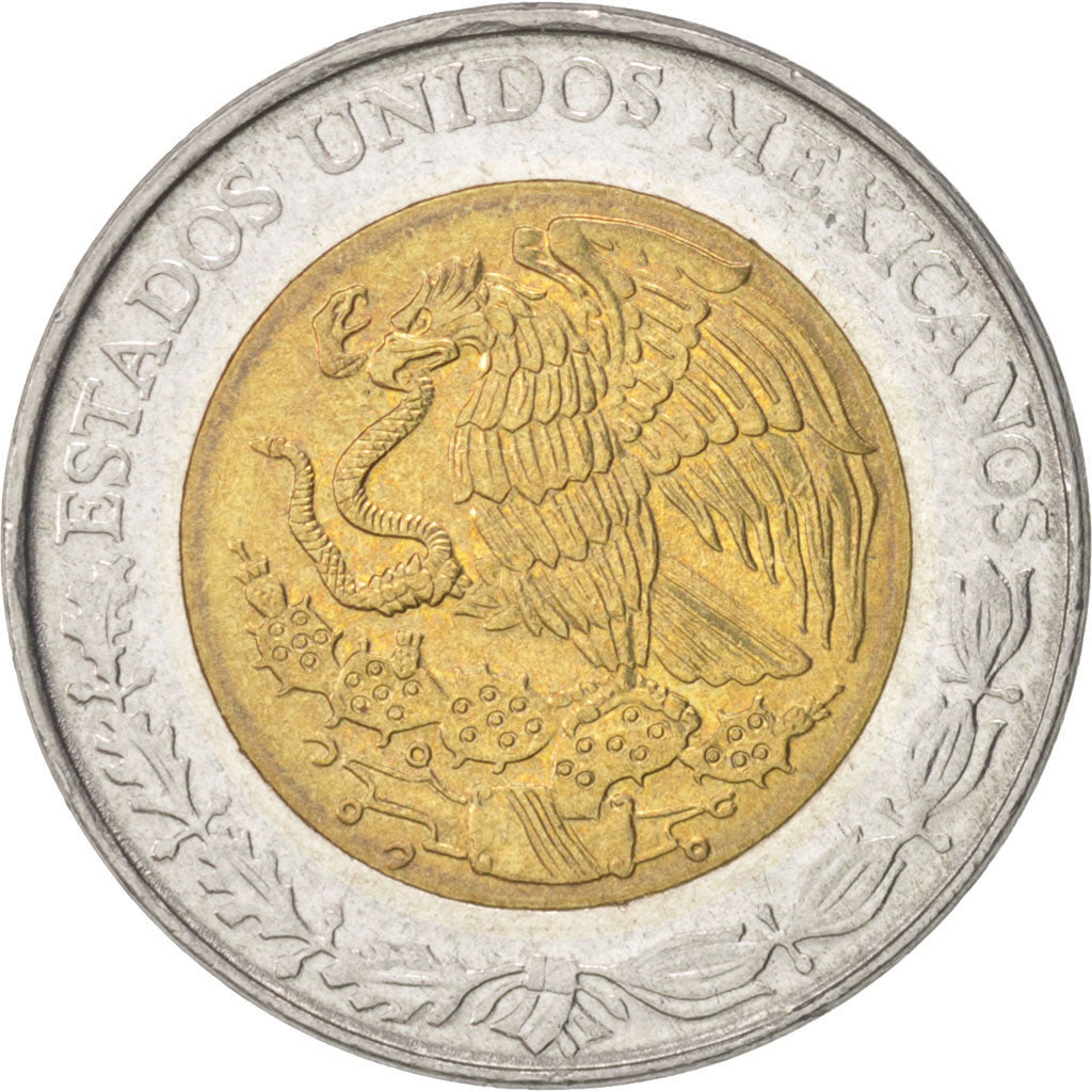 Mexico, Nuevo Peso, 1992, Mexico City, SUP, Bi-Metallic, KM:550