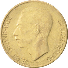 Coin, Luxembourg, Jean, 5 Francs, 1988, AU(50-53), Aluminum-Bronze, KM:60.2