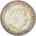 Netherlands, Juliana, Gulden, 1956, AU(55-58), Silver, KM:184